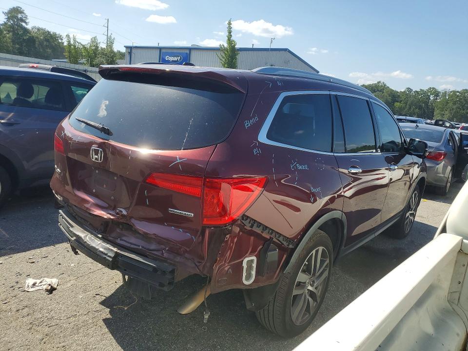 Photo 3 from auction – 2018 HONDA PILOT with VIN 5FNYF5H94JB003892