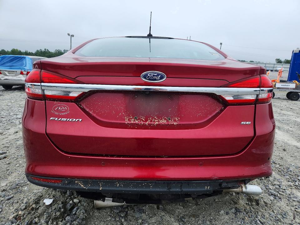 Photo 6 from auction – 2017 FORD FUSION with VIN 3FA6P0H73HR339182