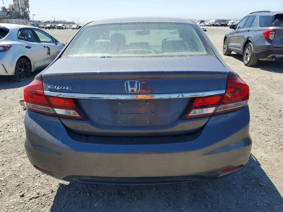 Photo 6 from auction – 2015 HONDA CIVIC with VIN 19XFB2F51FE273113