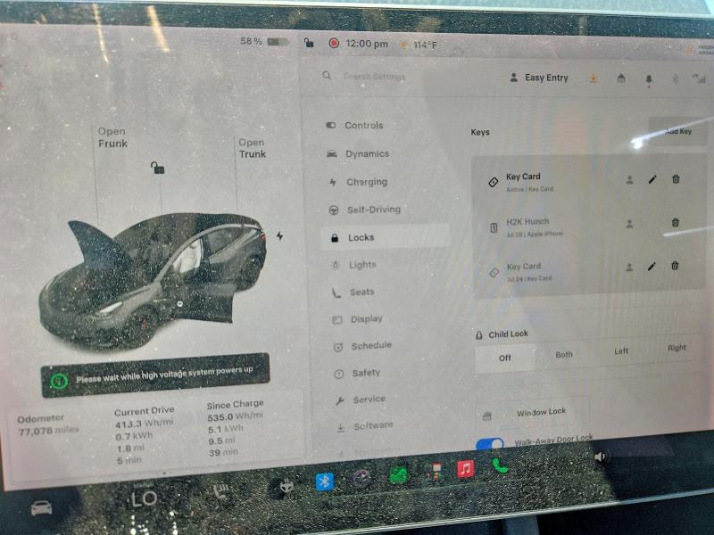 Photo 9 from auction – 2022 TESLA MODEL 3 with VIN 5YJ3E1EC8NF155220