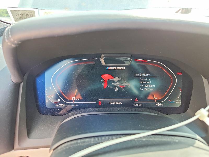 Фото 9 с аукциона – 2019 BMW M850XI с VIN WBABC4C51KBU96414