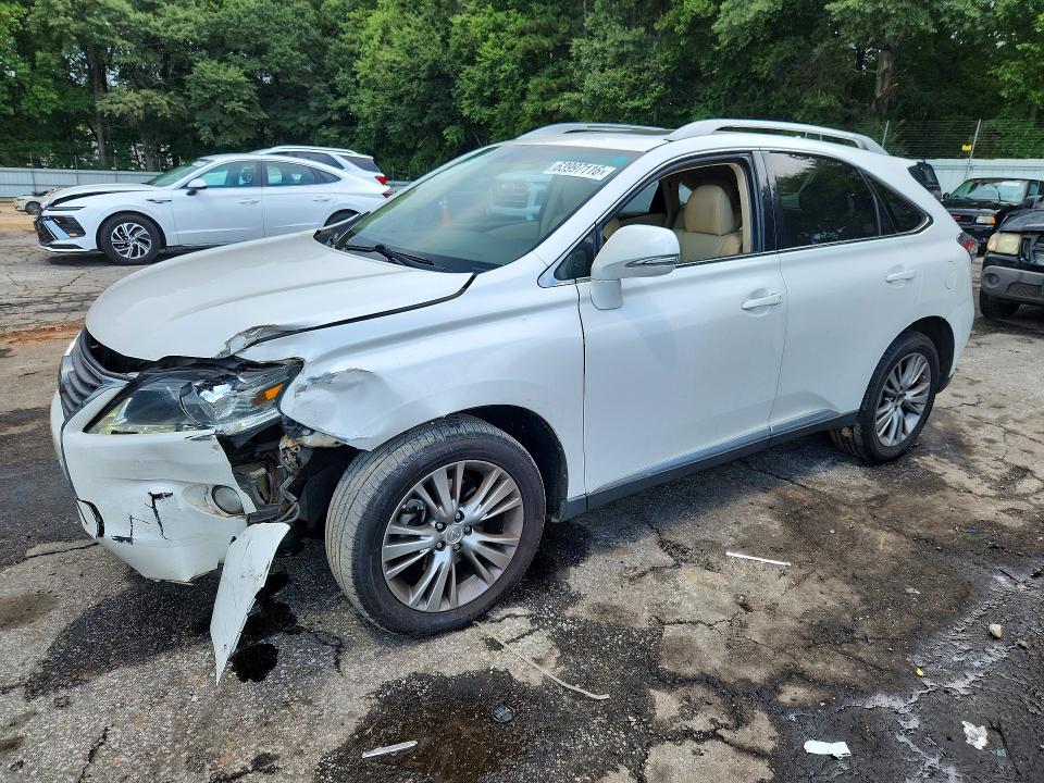 LEXUS RX 2013 with VIN 2T2ZK1BA1DC112889 - Photo from auction