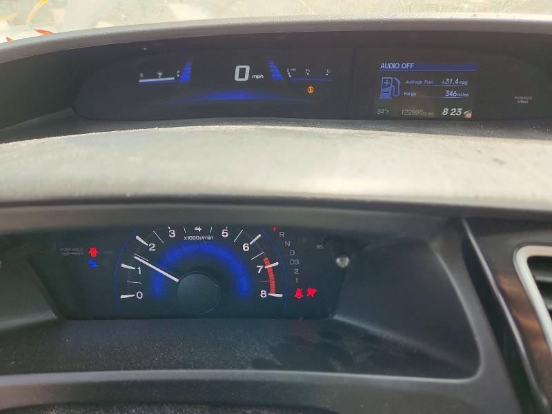 Photo 9 from auction – 2013 HONDA CIVIC with VIN 2HGFB2F81DH553773