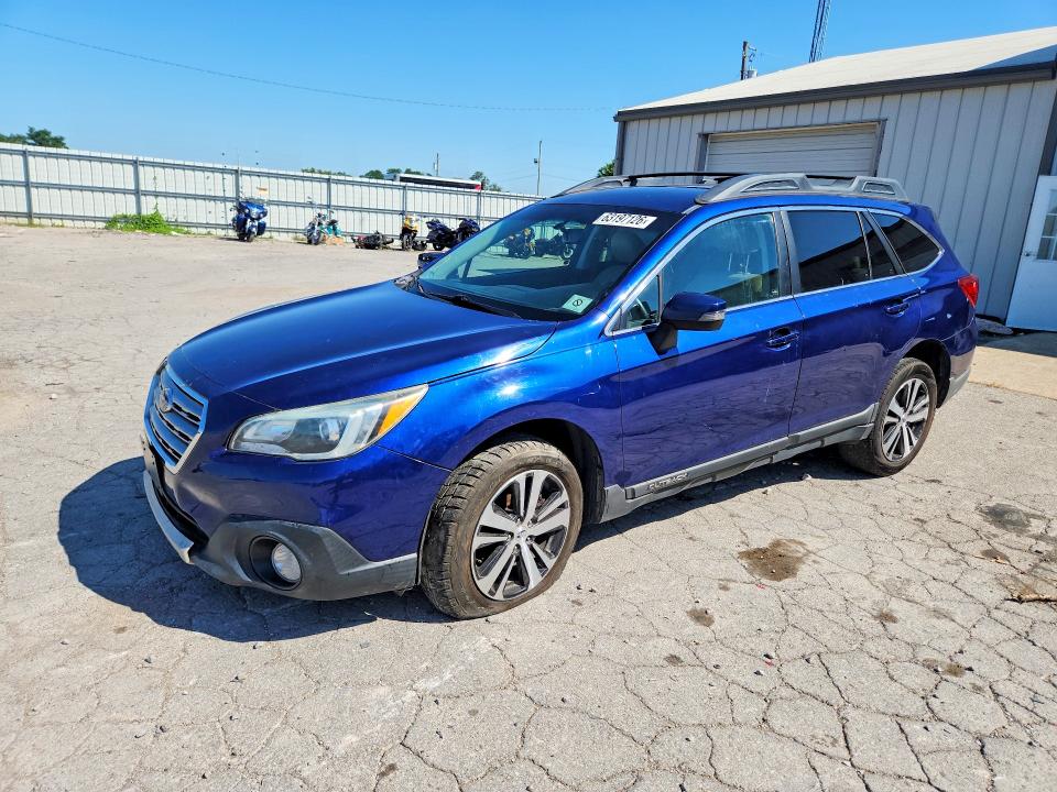 SUBARU OUTBACK 2015 with VIN 4S4BSAJCXF3217852 - Photo from auction