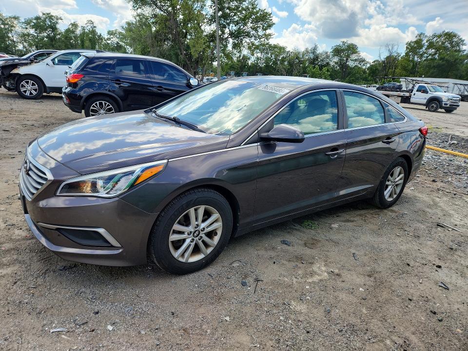 HYUNDAI SONATA 2016 with VIN 5NPE24AF0GH423412 - Photo from auction