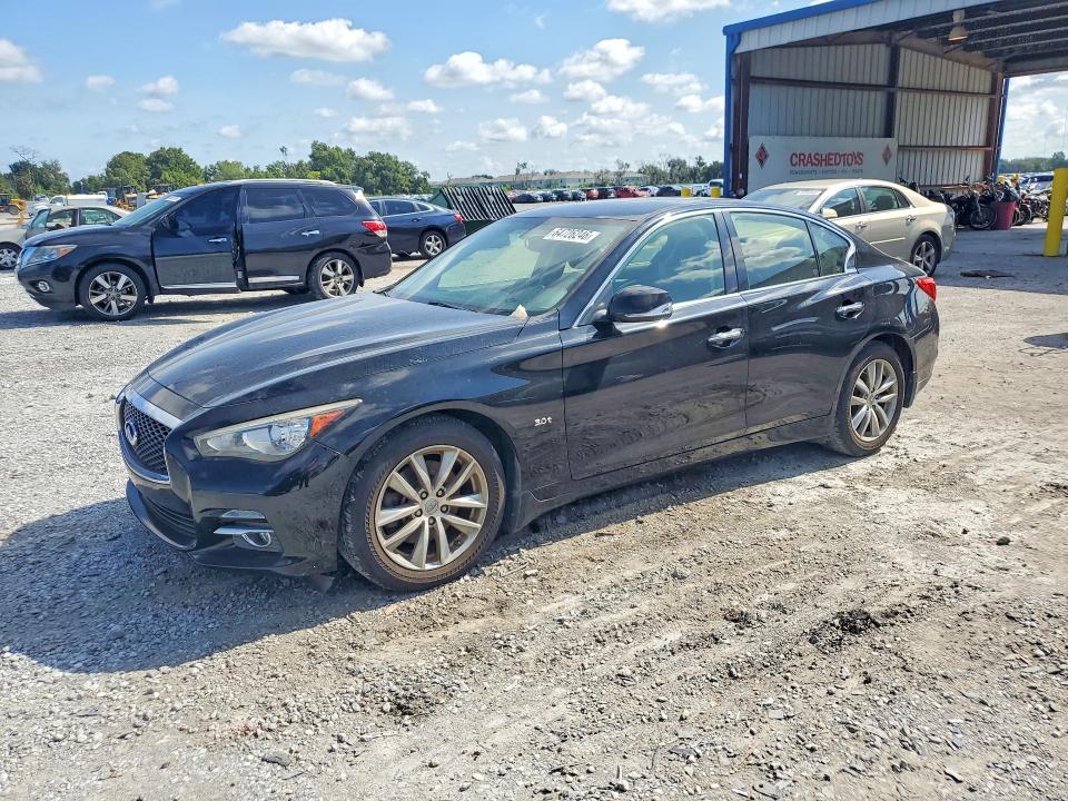 INFINITI Q50 2016 with VIN JN1EV7AR9GM346664 - Photo from auction