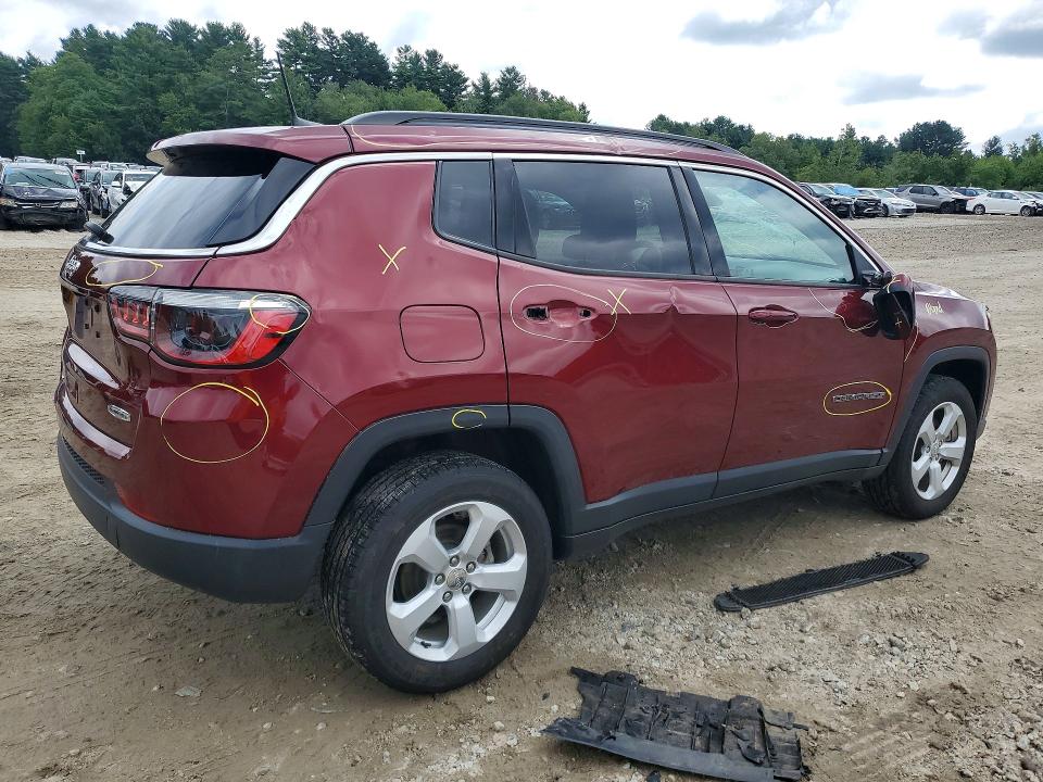 Photo 3 from auction – 2021 JEEP COMPASS with VIN 3C4NJDBB0MT554690