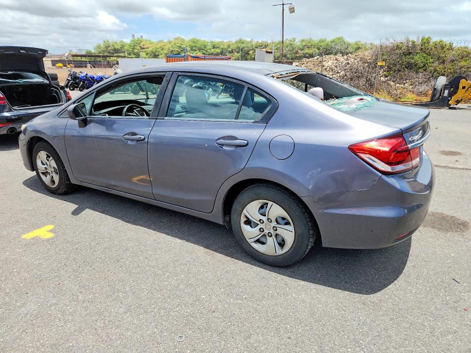 Photo 2 from auction – 2015 HONDA CIVIC with VIN 2HGFB2F5XFH542568