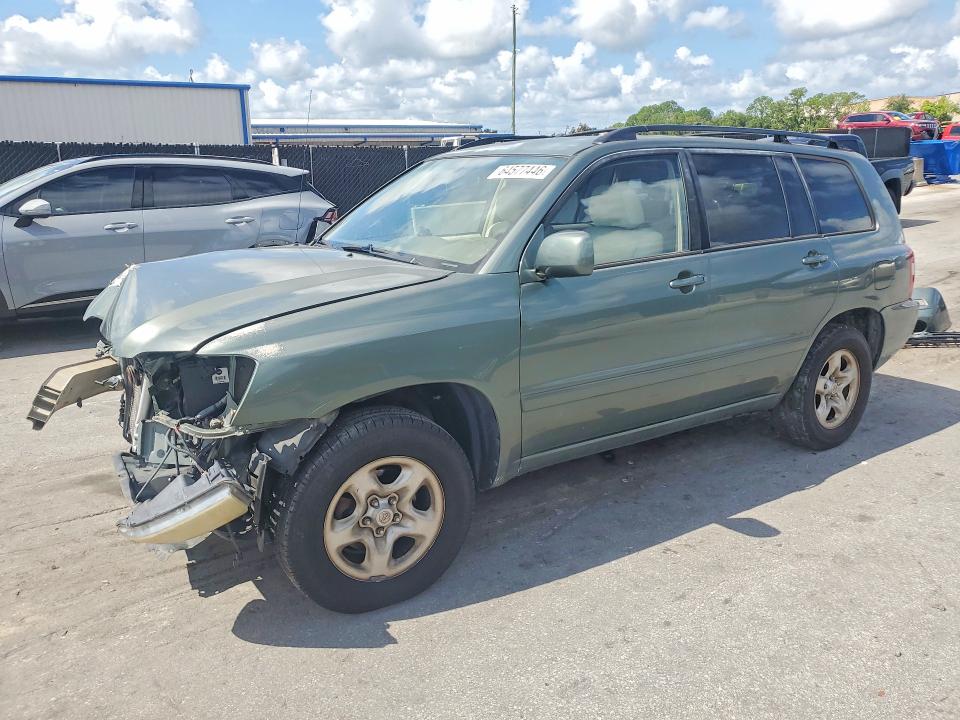 TOYOTA HIGHLANDER 2005 with VIN JTEGD21A350123199 - Photo from auction