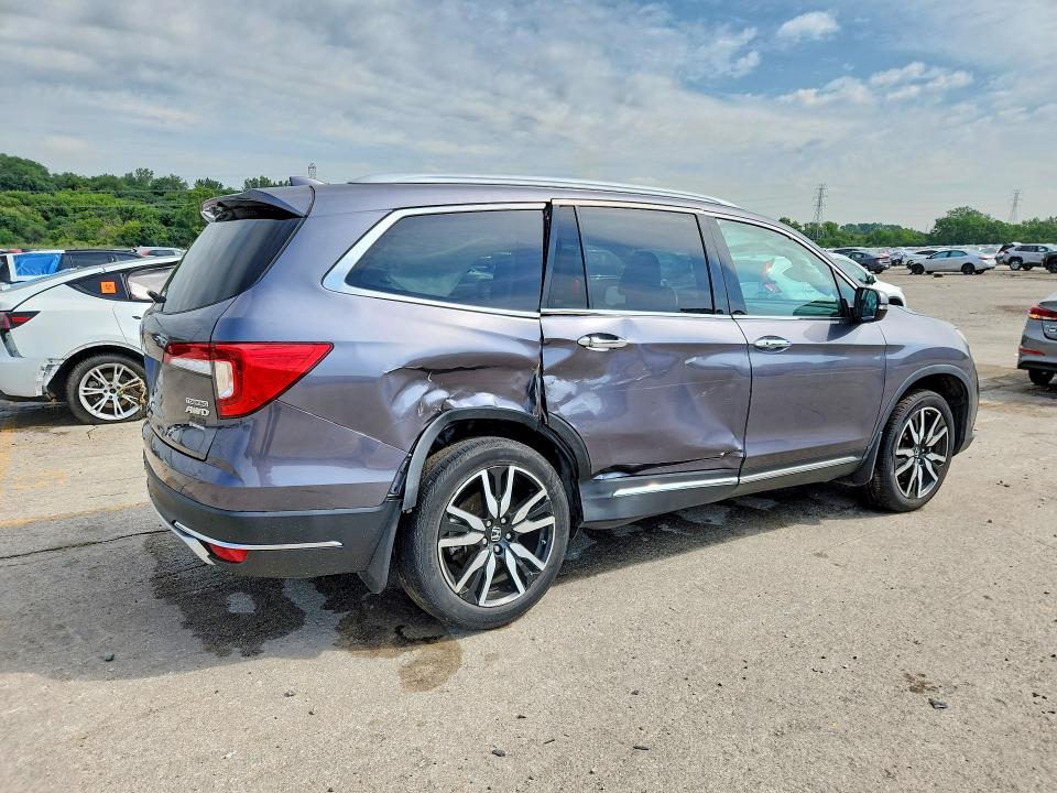 Photo 3 from auction – 2022 HONDA PILOT with VIN 5FNYF6H64NB034545