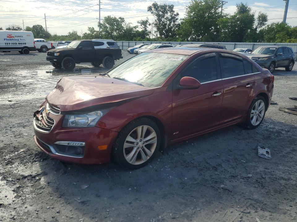CHEVROLET CRUZE 2015 with VIN 1G1PG5SBXF7258136 - Photo from auction