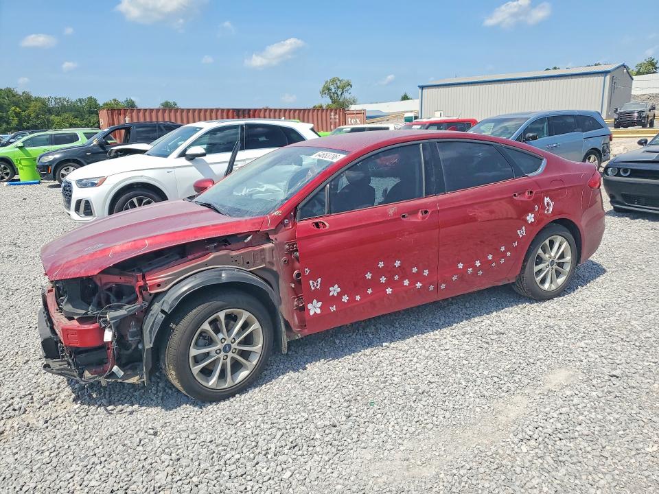 FORD FUSION 2019 with VIN 3FA6P0HD9KR159962 - Photo from auction