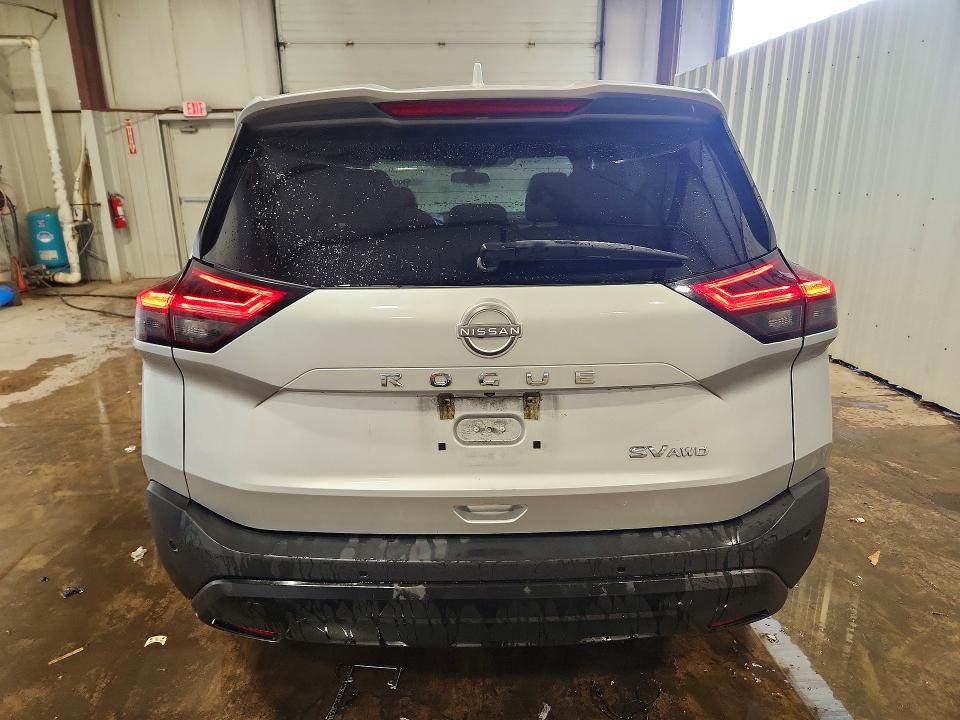 Photo 6 from auction – 2022 NISSAN ROGUE with VIN 5N1BT3BBXNC691474
