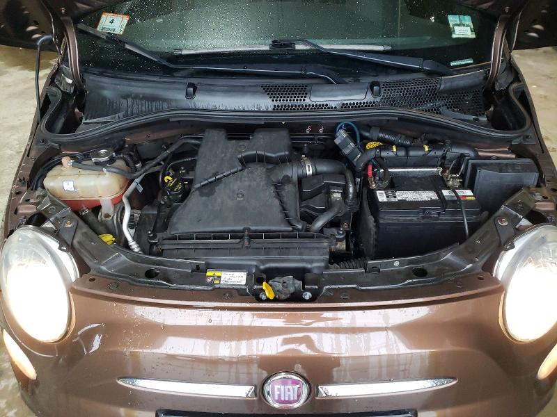 Photo 11 from auction – 2012 FIAT 500 with VIN 3C3CFFBR2CT380917