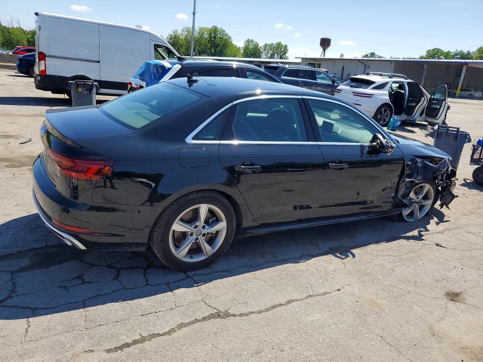 Photo 3 from auction – 2019 AUDI A4 with VIN WAUDNAF43KA042000