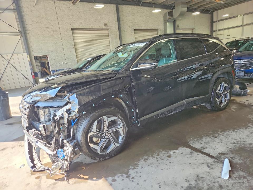 HYUNDAI TUCSON 2022 with VIN KM8JECA19NU014621 - Photo from auction