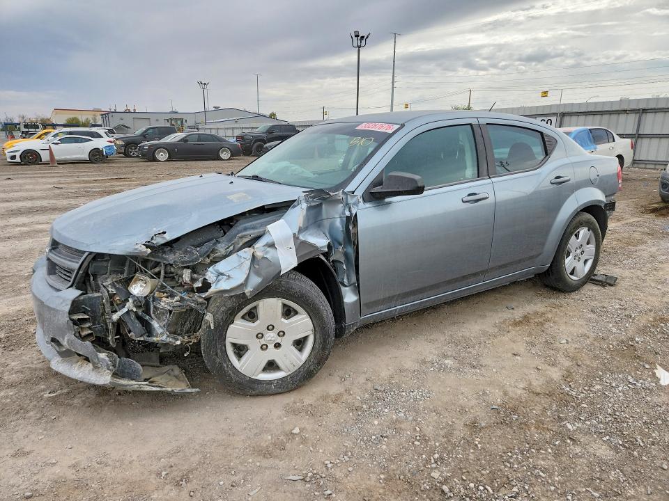 DODGE AVENGER 2010 with VIN 1B3CC4FB4AN134245 - Photo from auction