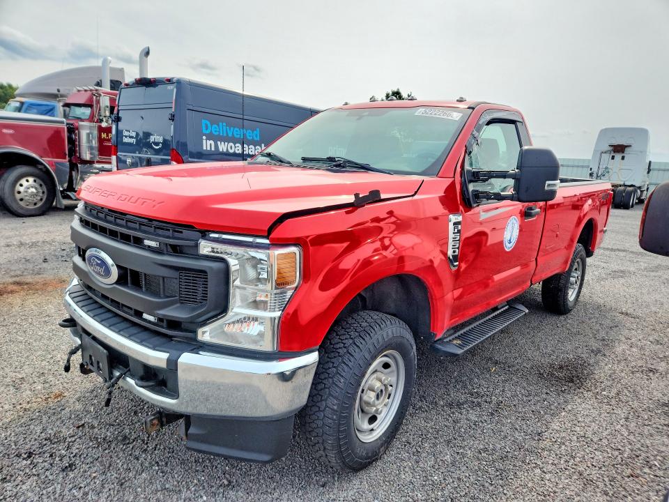 FORD F350 2022 with VIN 1FTRF3B61NEF37396 - Photo from auction