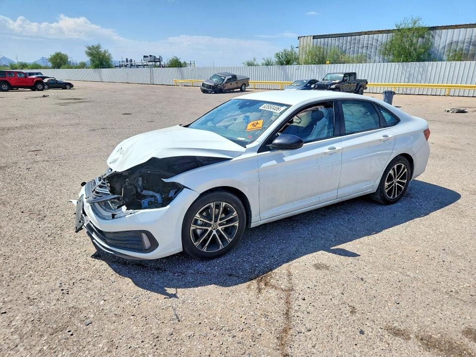 Photo 1 from auction – 2022 VOLKSWAGEN JETTA with VIN 3VWBM7BU4NM034336