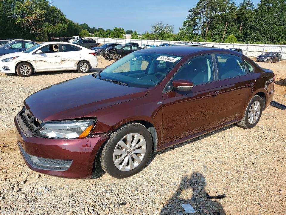 VOLKSWAGEN PASSAT 2013 with VIN 1VWAP7A37DC140551 - Photo from auction