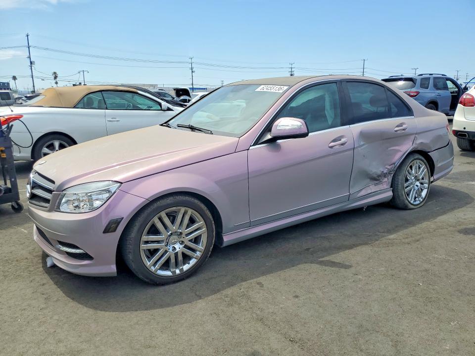 MERCEDES-BENZ C 2008 with VIN WDDGF54X68F165874 - Photo from auction