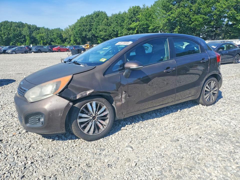 KIA RIO 5-DOOR 2012 with VIN KNADN5A32C6011069 - Photo from auction