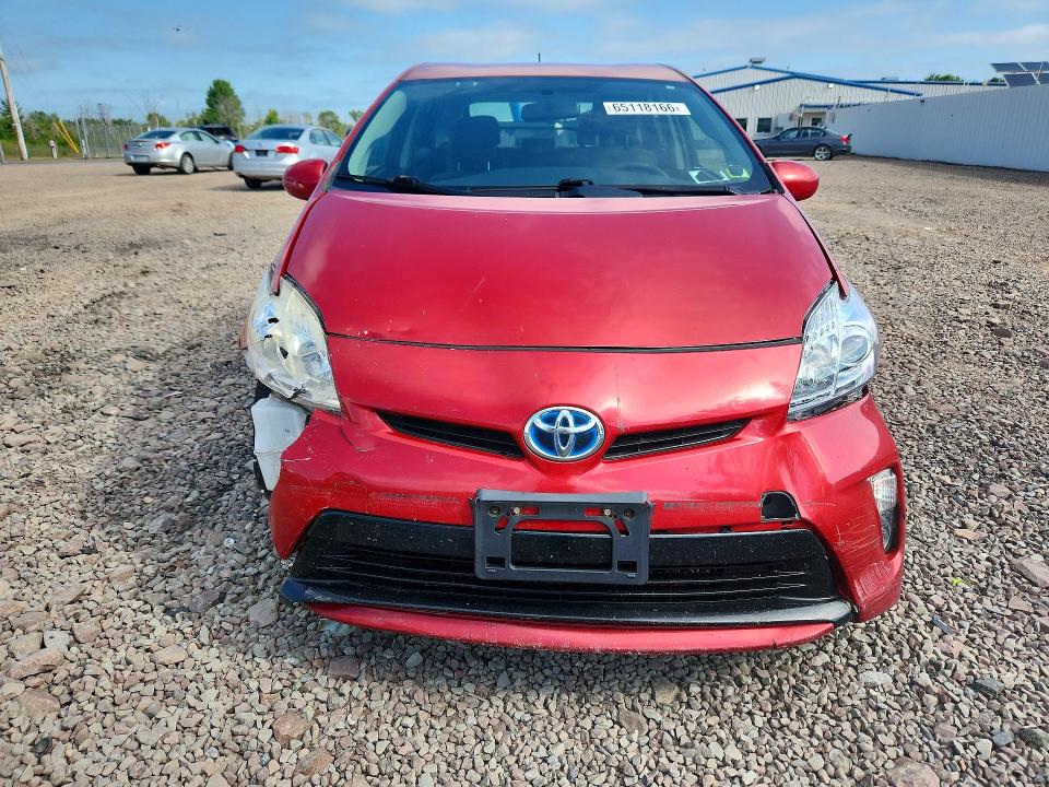 Photo 5 from auction – 2014 TOYOTA PRIUS with VIN JTDKN3DU8E1807652