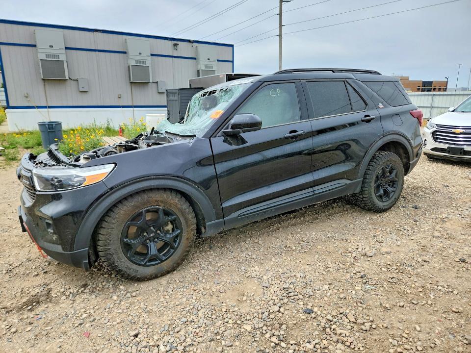 FORD EXPLORER 2022 with VIN 1FMSK8JH0NGC15524 - Photo from auction