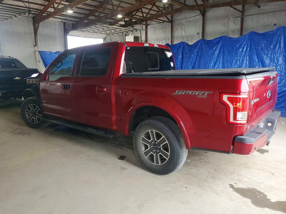 Photo 2 from auction – 2017 FORD F150 with VIN 1FTEW1EPXHFA22760