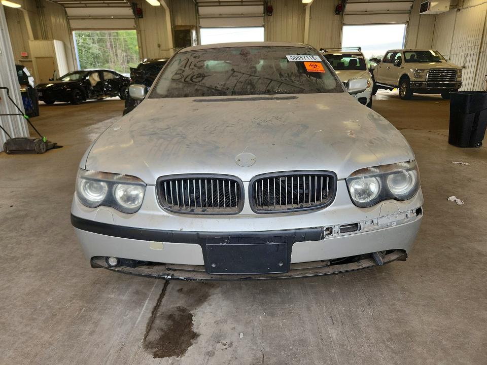 Photo 5 from auction – 2002 BMW 745 with VIN WBAGL63482DP51251