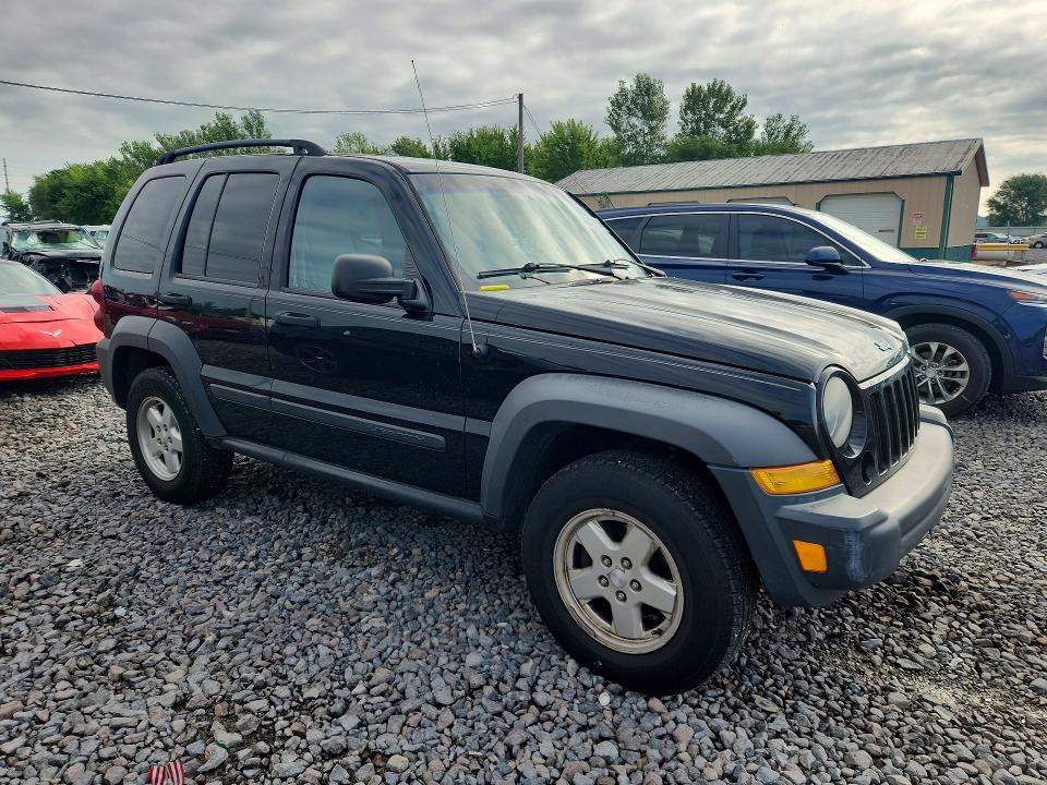 Photo 4 from auction – 2007 JEEP LIBERTY with VIN 1J4GL48K17W501497