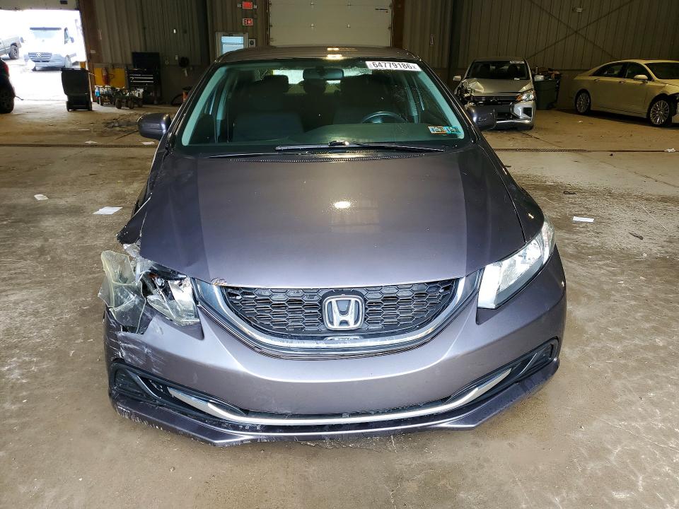 Photo 5 from auction – 2014 HONDA CIVIC with VIN 19XFB2F54EE257941