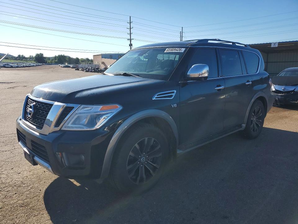 NISSAN ARMADA 2017 with VIN JN8AY2NC0H9509531 - Photo from auction