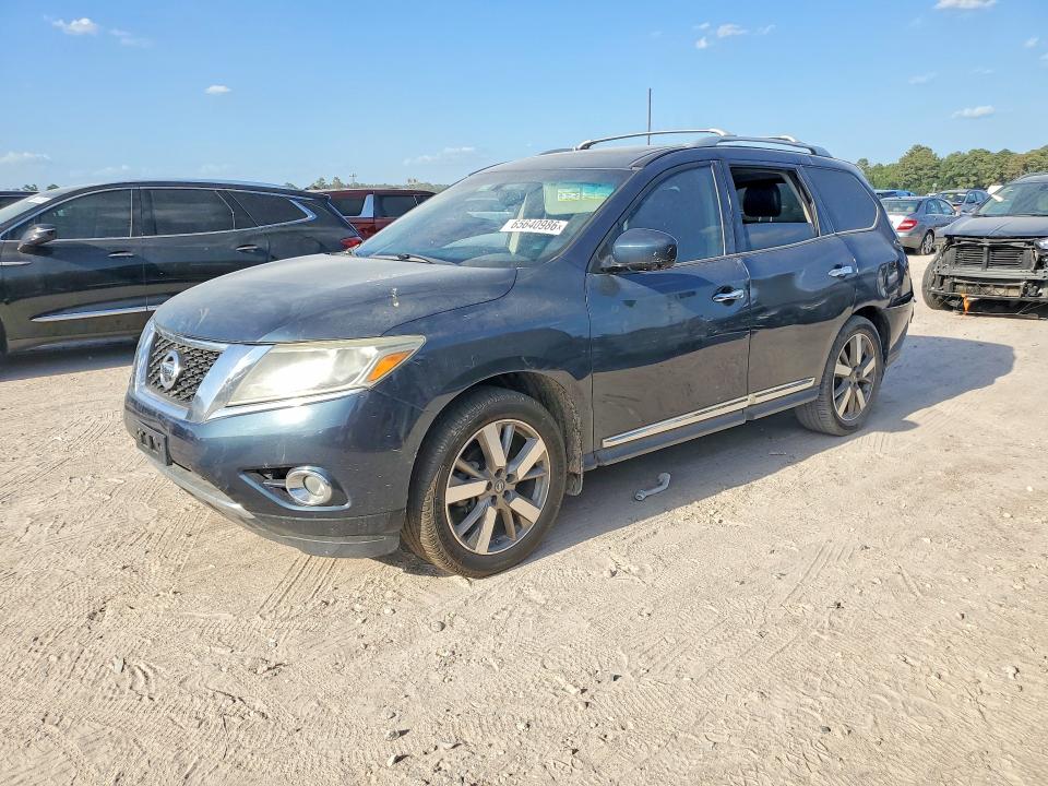 Photo 1 from auction – 2014 NISSAN PATHFINDER with VIN 5N1AR2MN1EC714460