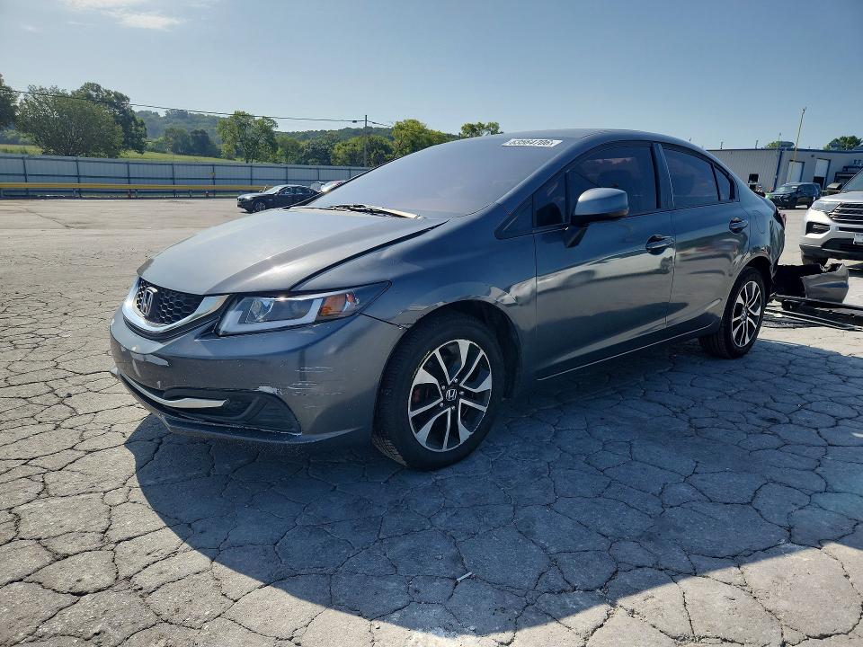 HONDA CIVIC 2013 with VIN 19XFB2F53DE075100 - Photo from auction