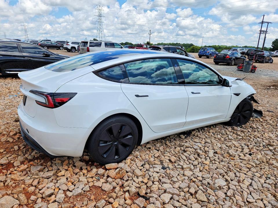 Photo 3 from auction – 2025 TESLA MODEL 3 with VIN 5YJ3E1EA7SF050324