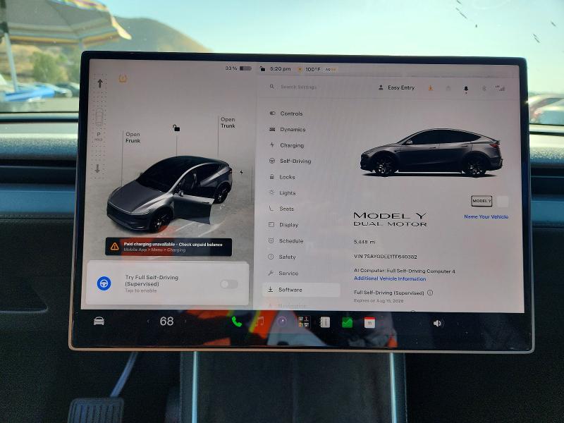 Photo 9 from auction – 2026 TESLA MODEL Y with VIN 7SAYGDEE1TF640382