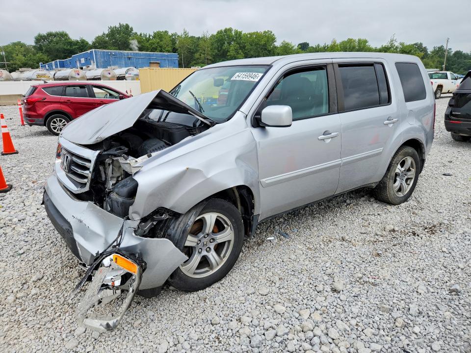 HONDA PILOT 2014 with VIN 5FNYF4H50EB045201 - Photo from auction