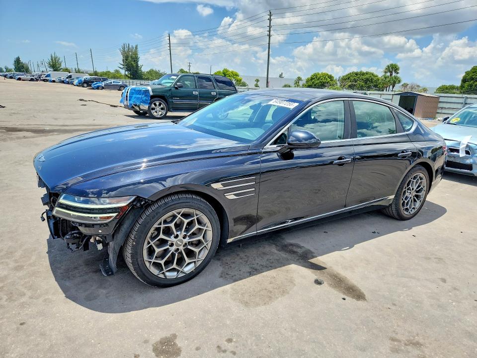 GENESIS G80 2021 with VIN KMTGB4SC7MU046304 - Photo from auction
