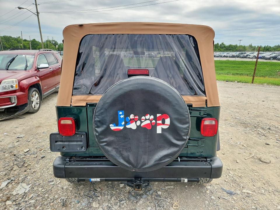 Photo 6 from auction – 2000 JEEP WRANGLER / TJ with VIN 1J4FA29P3YP802526