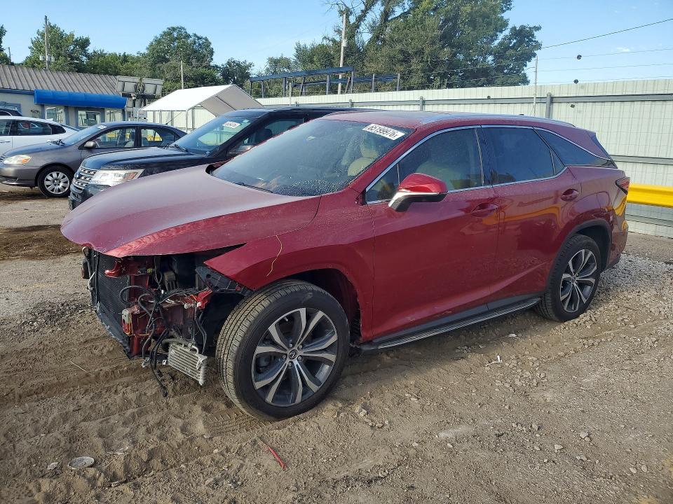 LEXUS RX 2022 with VIN JTJHZKEA7N2027095 - Photo from auction