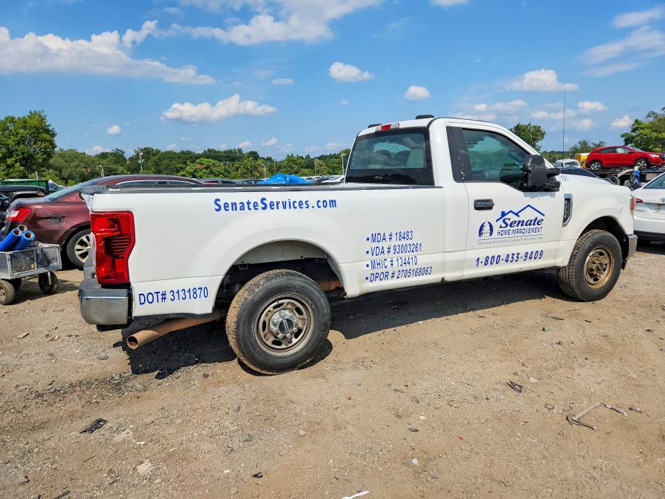 Photo 3 from auction – 2021 FORD F250 with VIN 1FTBF2A62MED38563