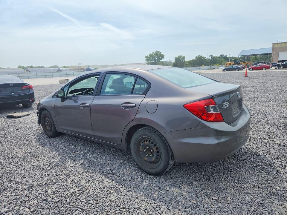 Photo 2 from auction – 2012 HONDA CIVIC with VIN 19XFB2F55CE088347