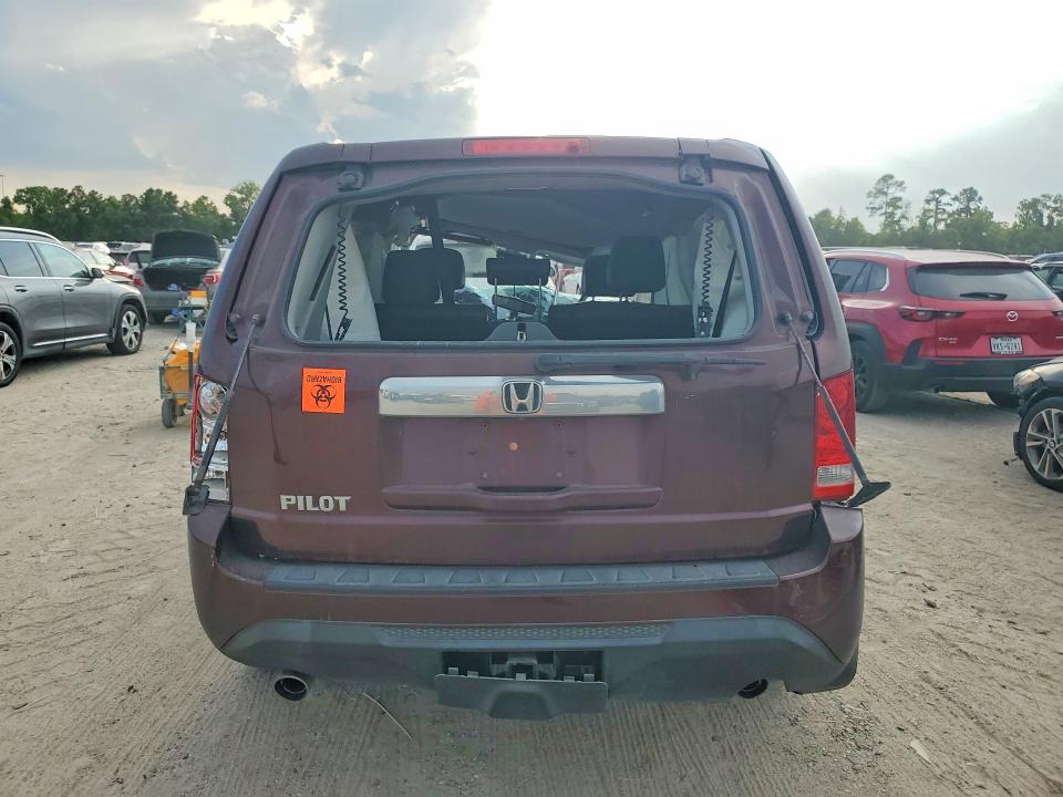 Foto 6 de la subasta – 2012 HONDA PILOT con VIN 5FNYF3H58CB031375