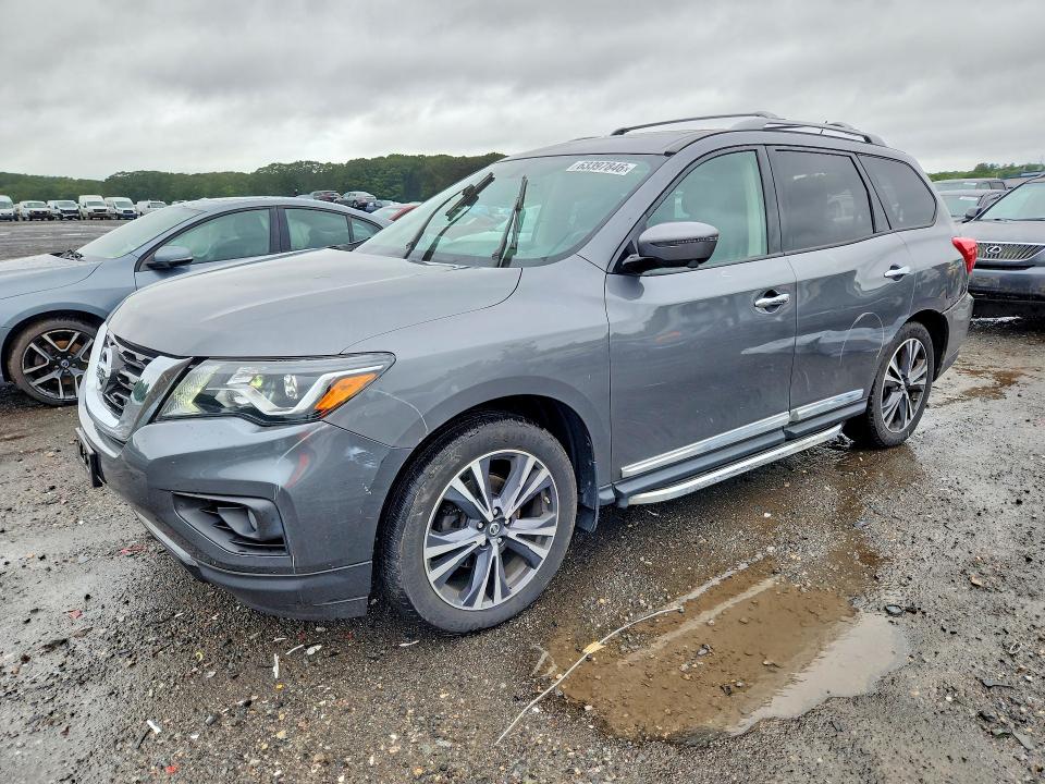 Photo 1 from auction – 2018 NISSAN PATHFINDER with VIN 5N1DR2MM2JC677126