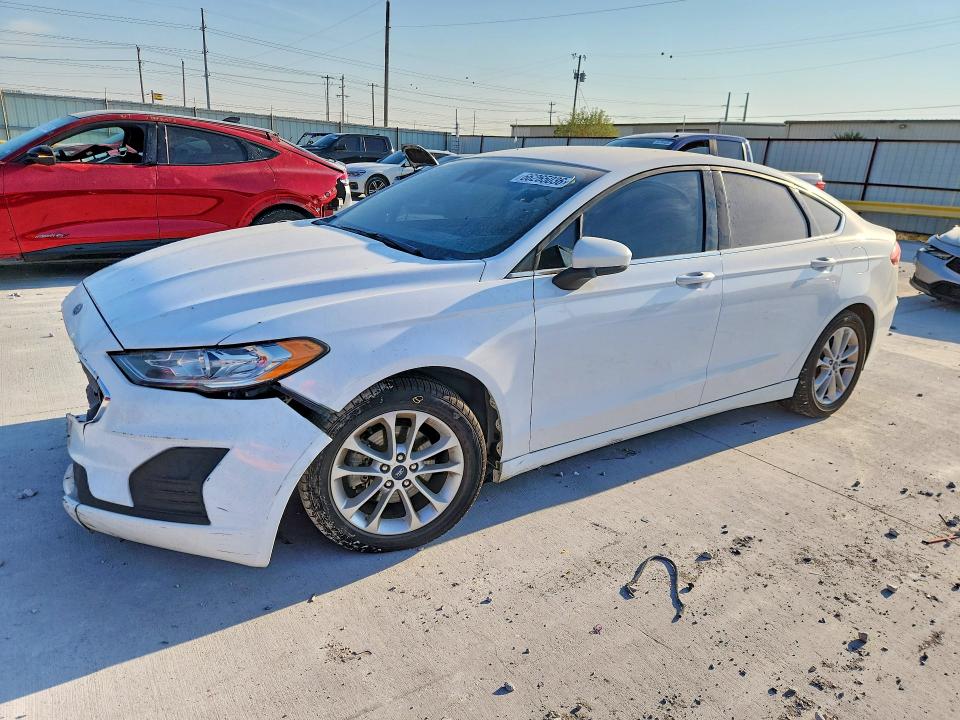 FORD FUSION 2019 with VIN 3FA6P0HD4KR169847 - Photo from auction