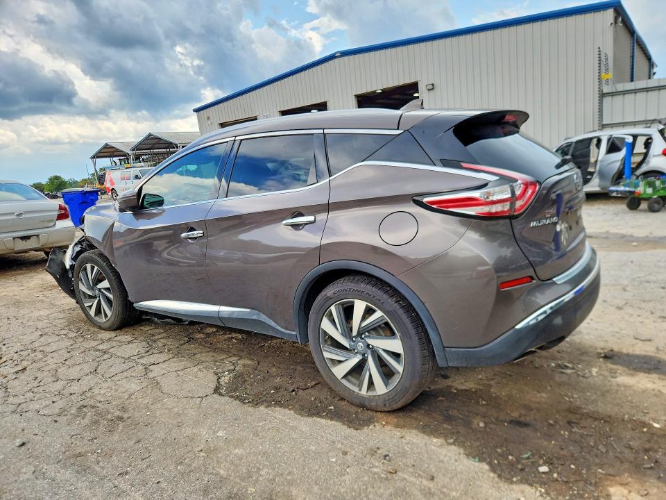 Photo 2 from auction – 2018 NISSAN MURANO with VIN 5N1AZ2MH2JN158541