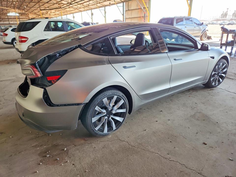 Photo 3 from auction – 2025 TESLA MODEL 3 with VIN 5YJ3E1EA0SF006651