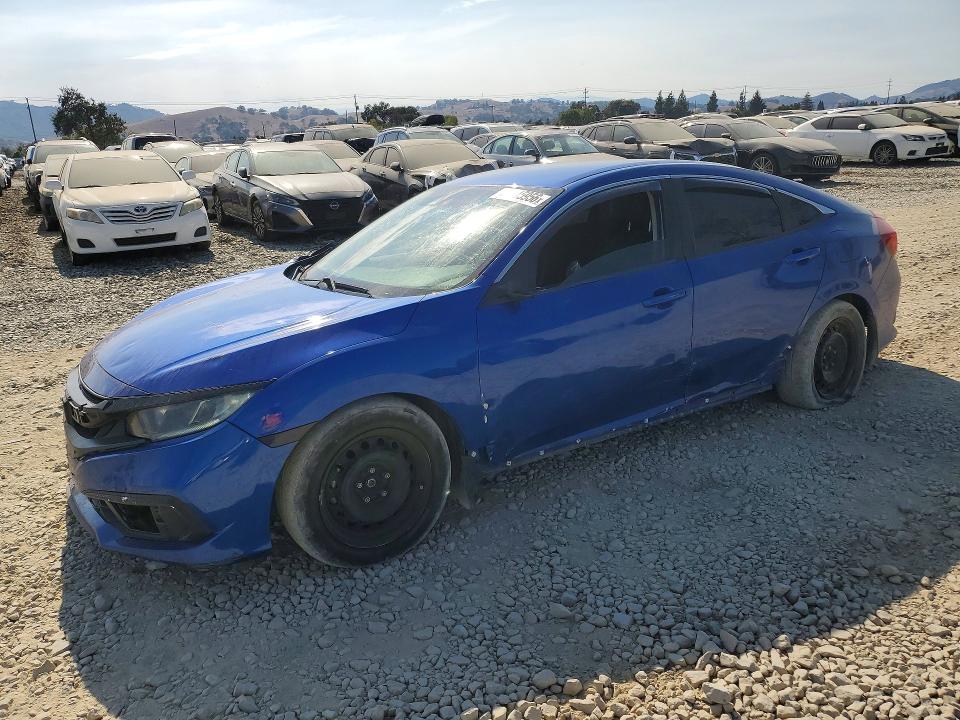 HONDA CIVIC 2020 with VIN 2HGFC2F61LH558935 - Photo from auction