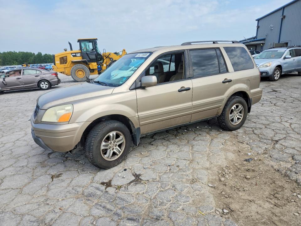 HONDA PILOT 2005 with VIN 5FNYF18595B017248 - Photo from auction